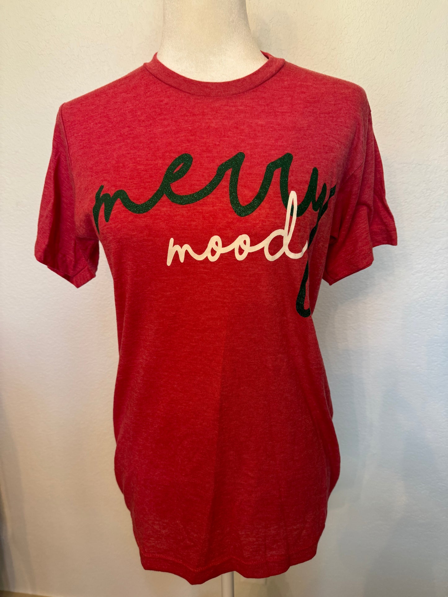 Tultex Red “Merry Mood” Tee