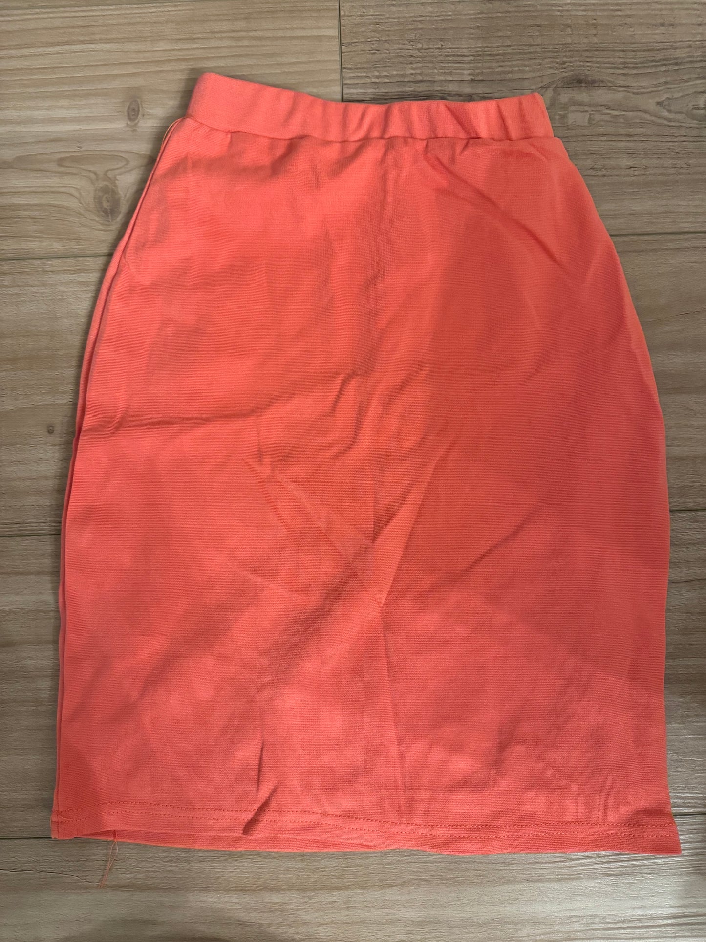 Jade Mackenzie Peach Knit Skirt