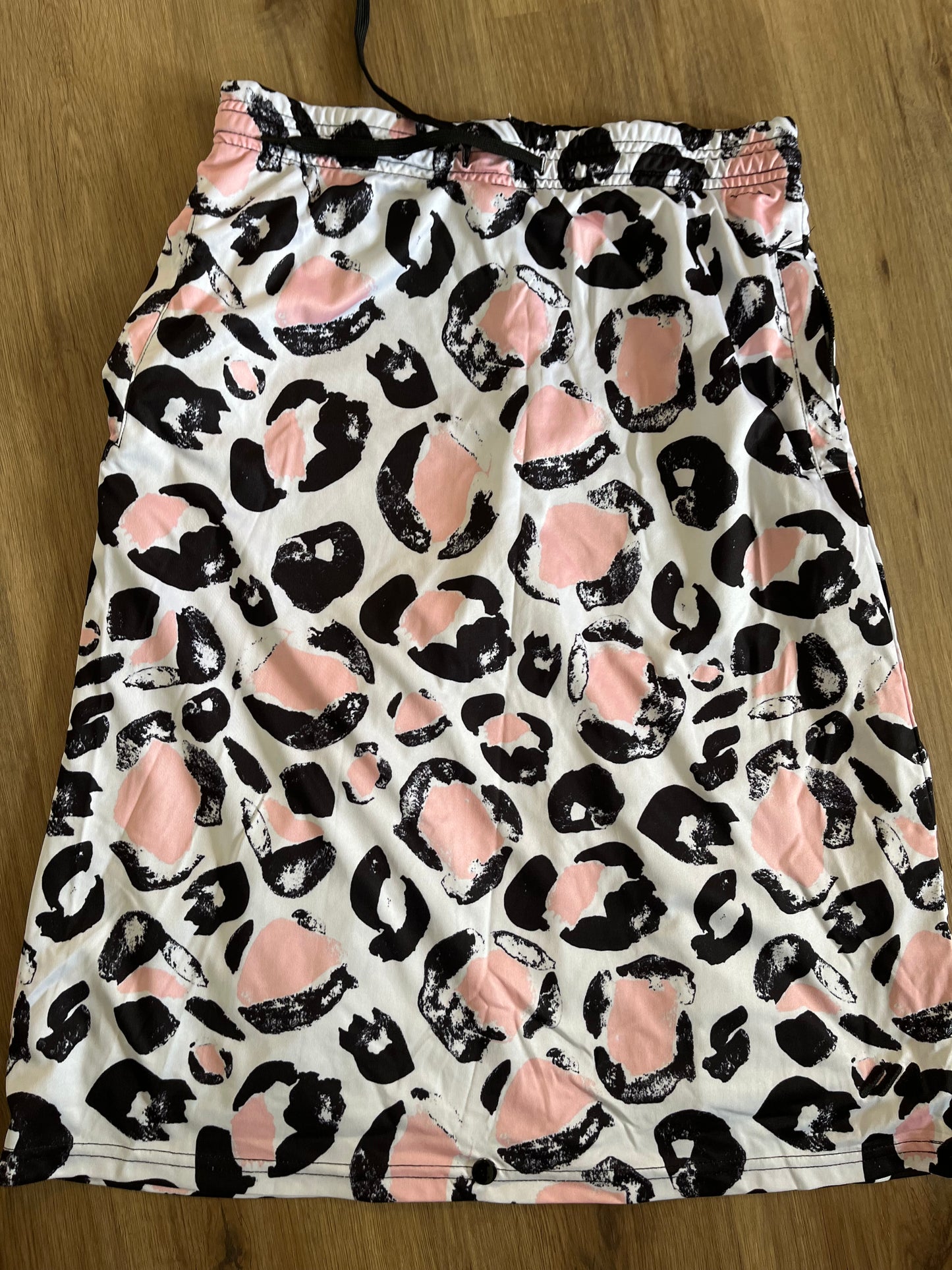 MOD Pink Leopard Athletic Skirt