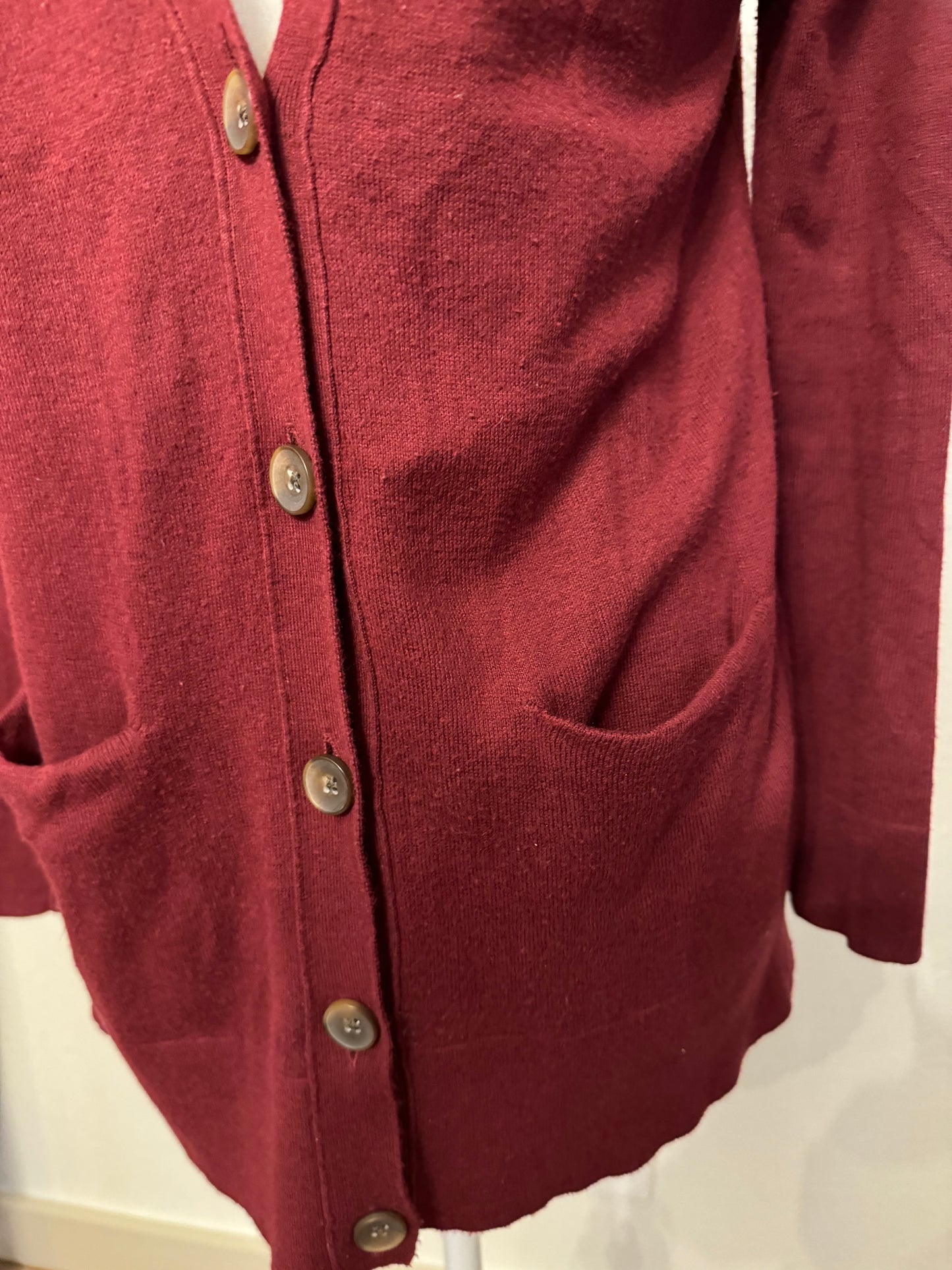 Old Navy Burgundy Cardigan