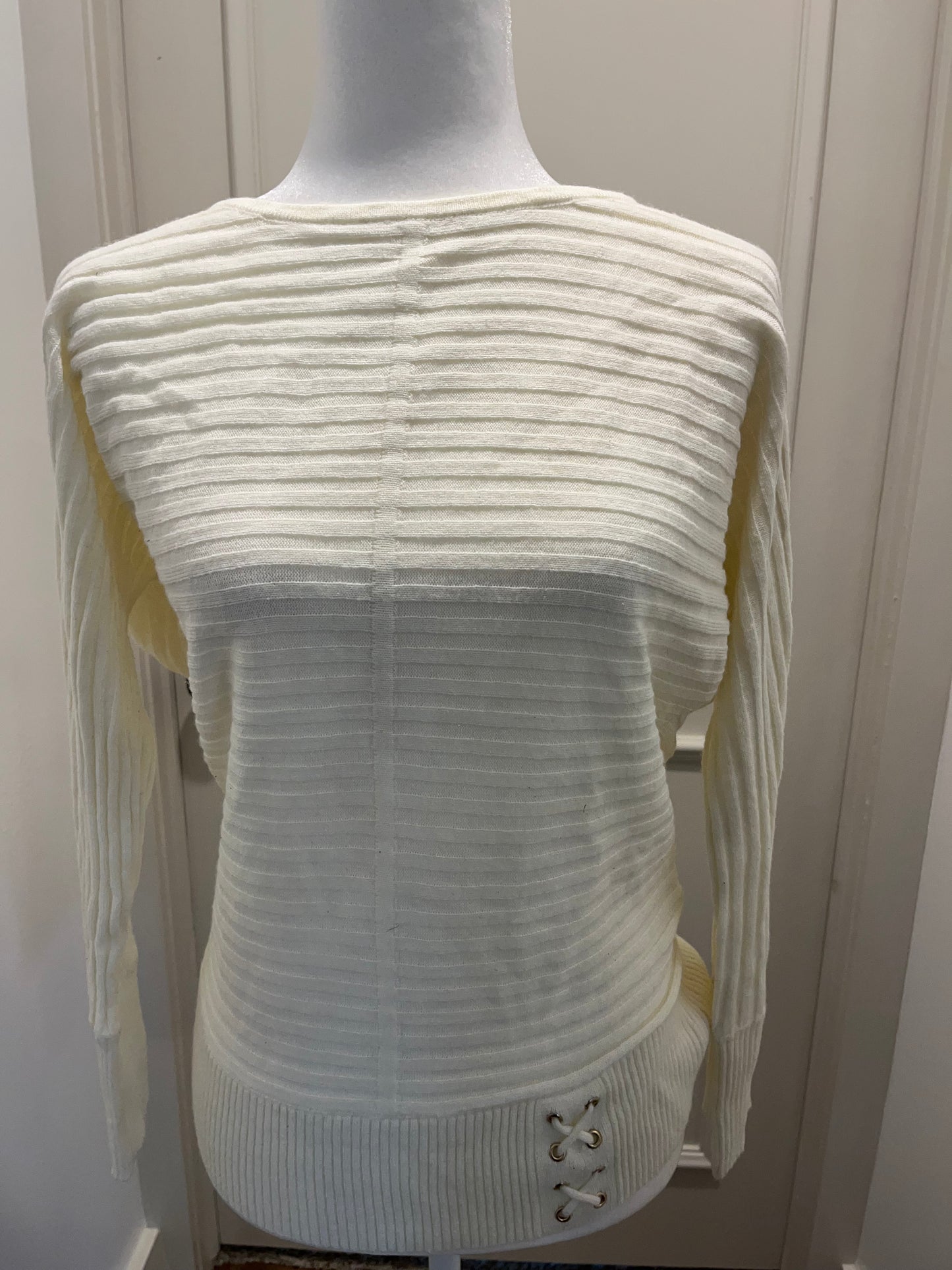New York & Company Cream Sweater