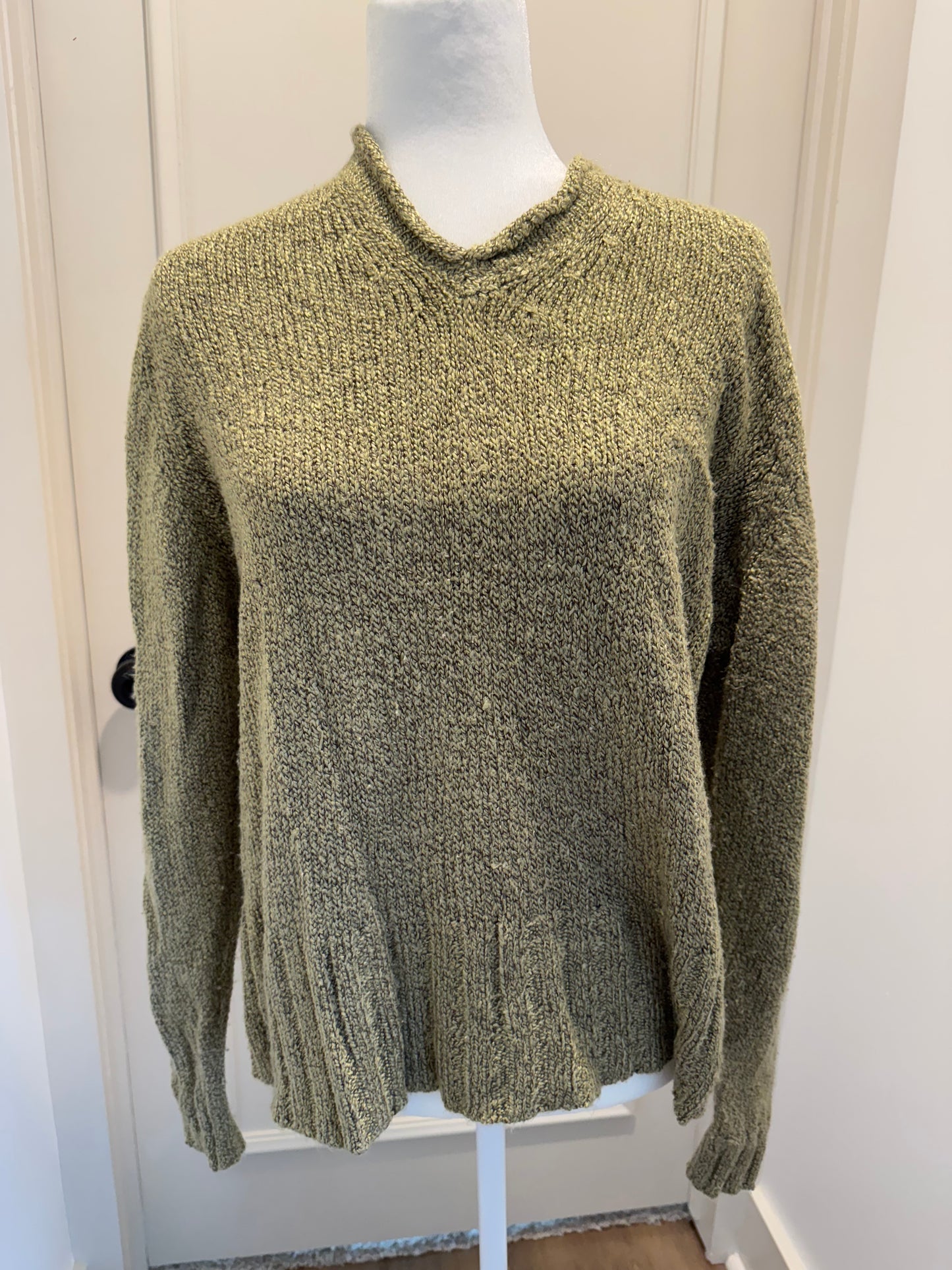Carolyn Taylor Olive Green Sweater