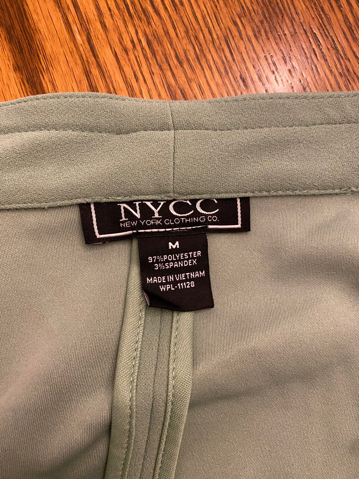 NYCC Sage Green Blazer