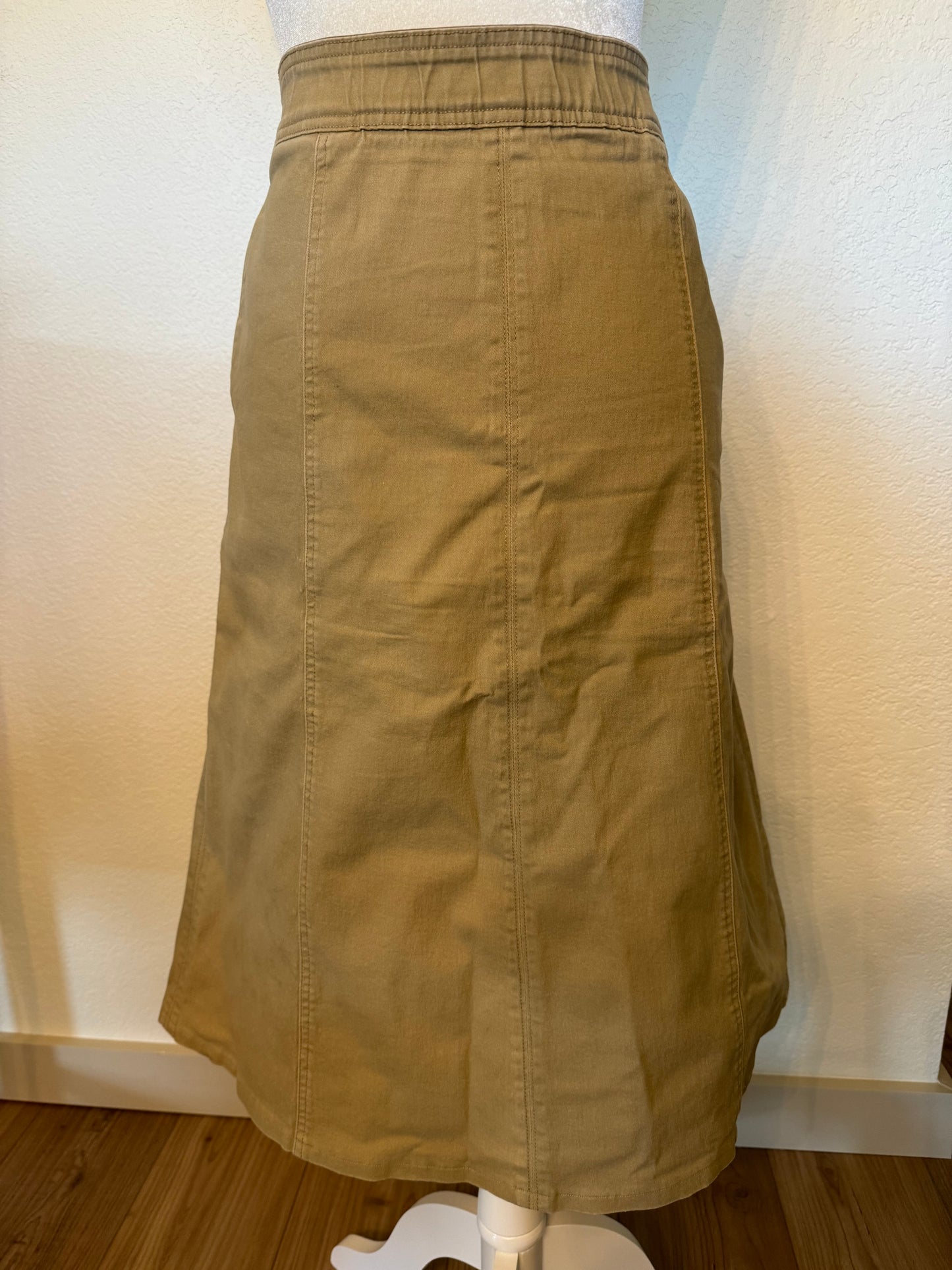 Koret Tan Denim Skirt