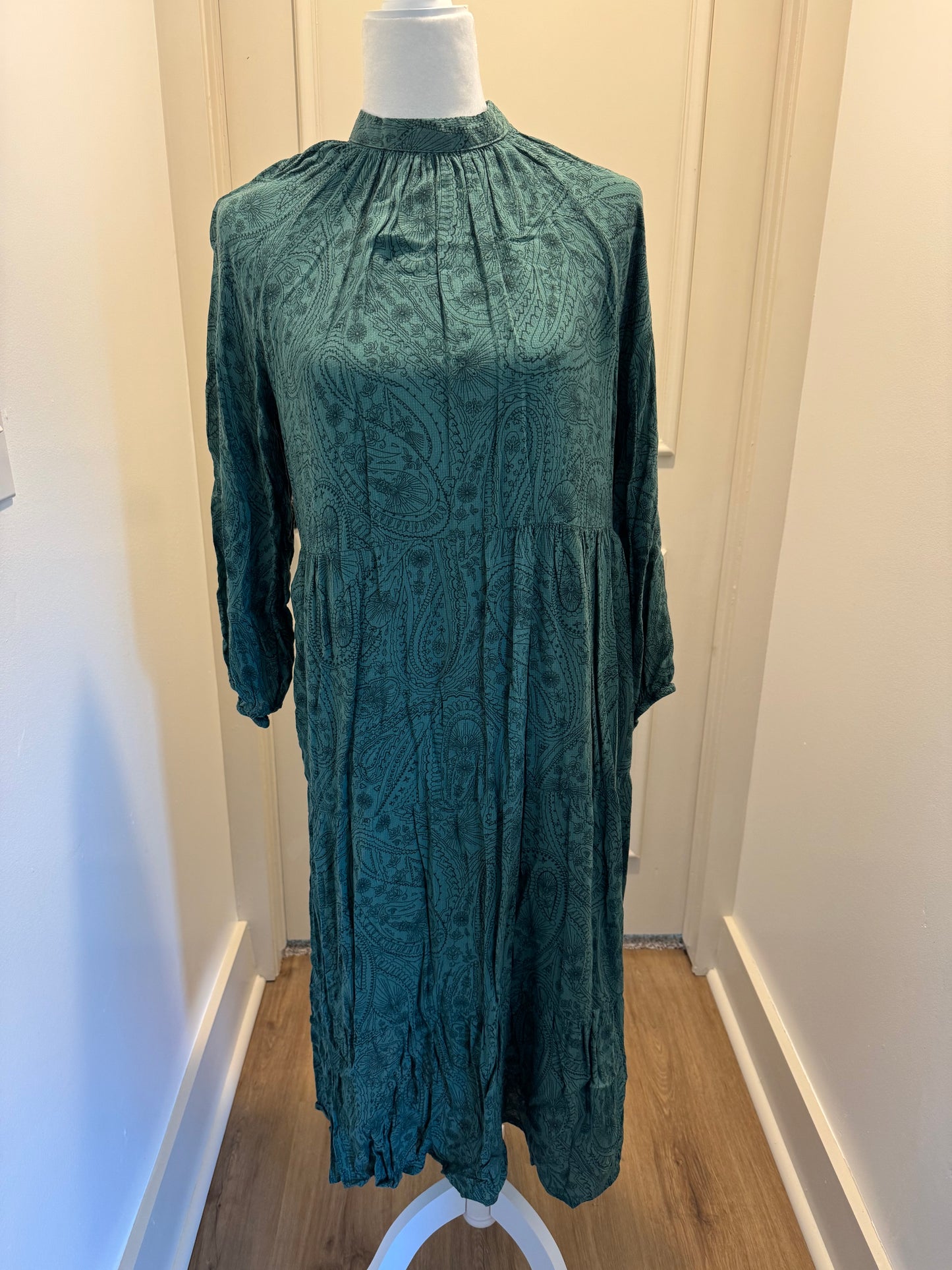 A New Day Green and Black Maxi Dress