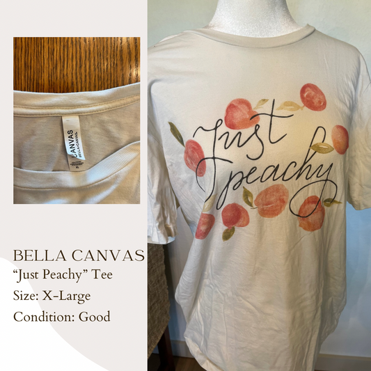 Bella Canvas “Just Peachy” Tee