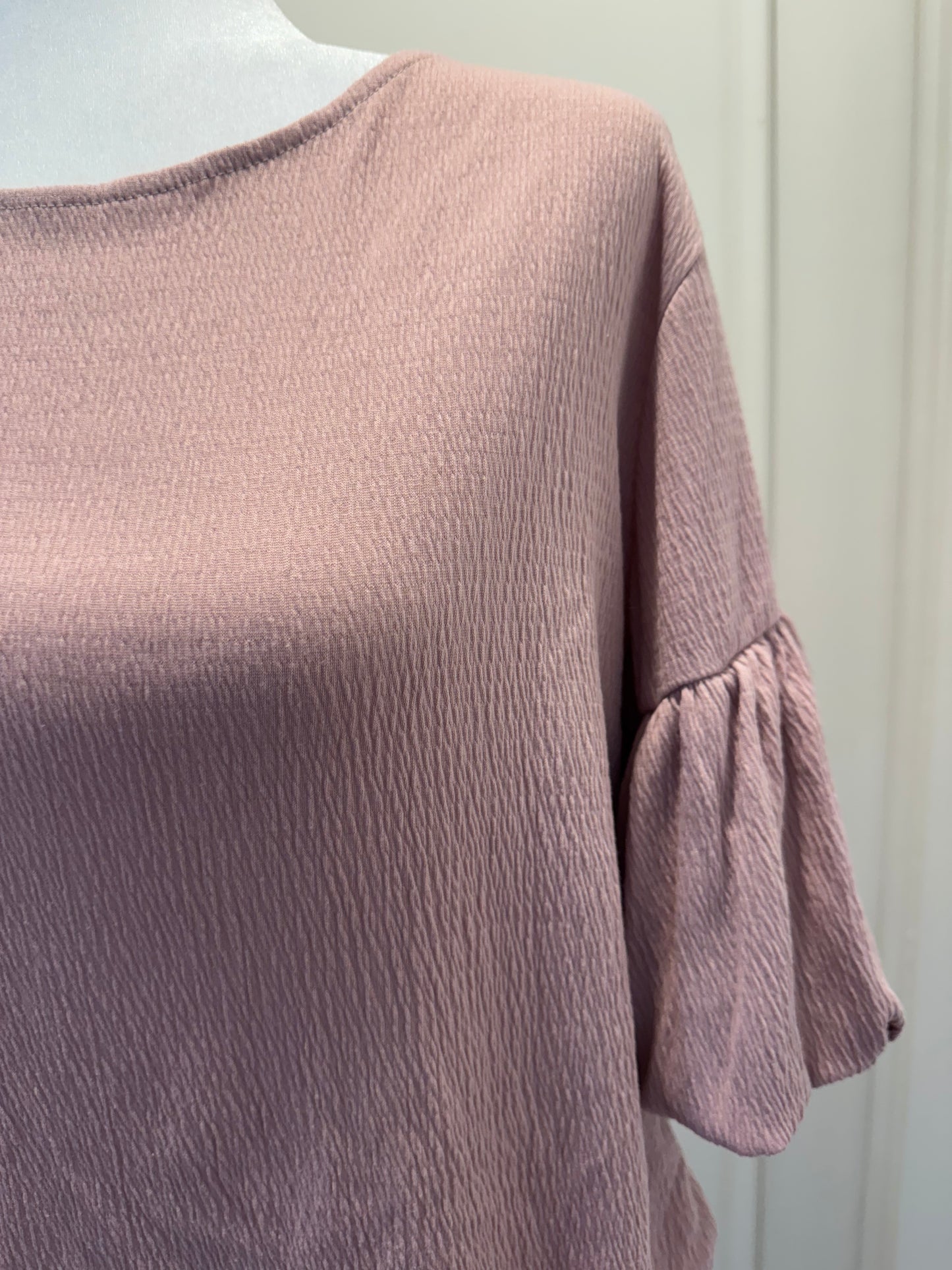 Cable & Gauge Dusty Rose Top
