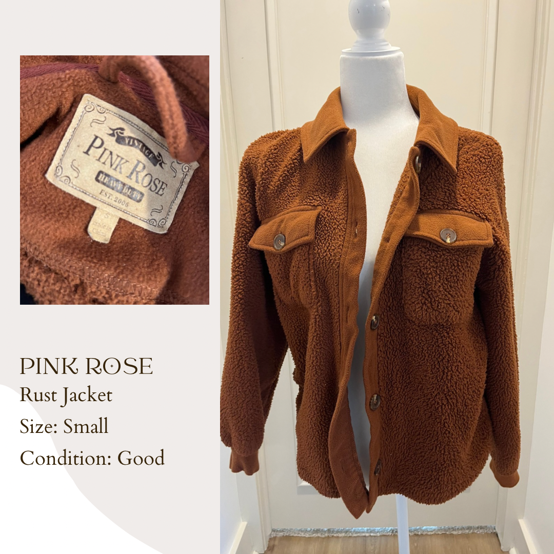 Pink Rose Rust Jacket