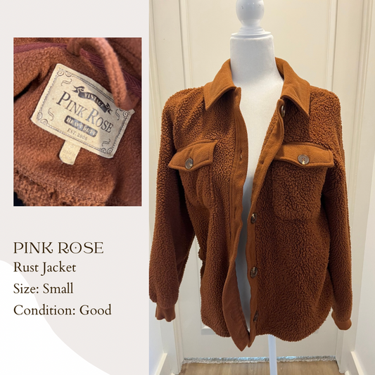 Pink Rose Rust Jacket