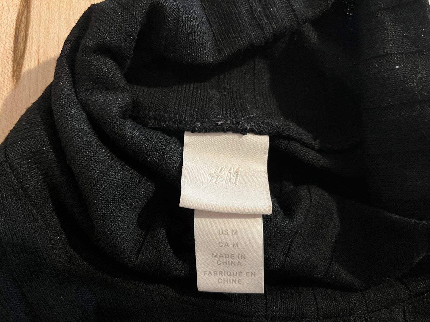 H&M Black Sweater Dress