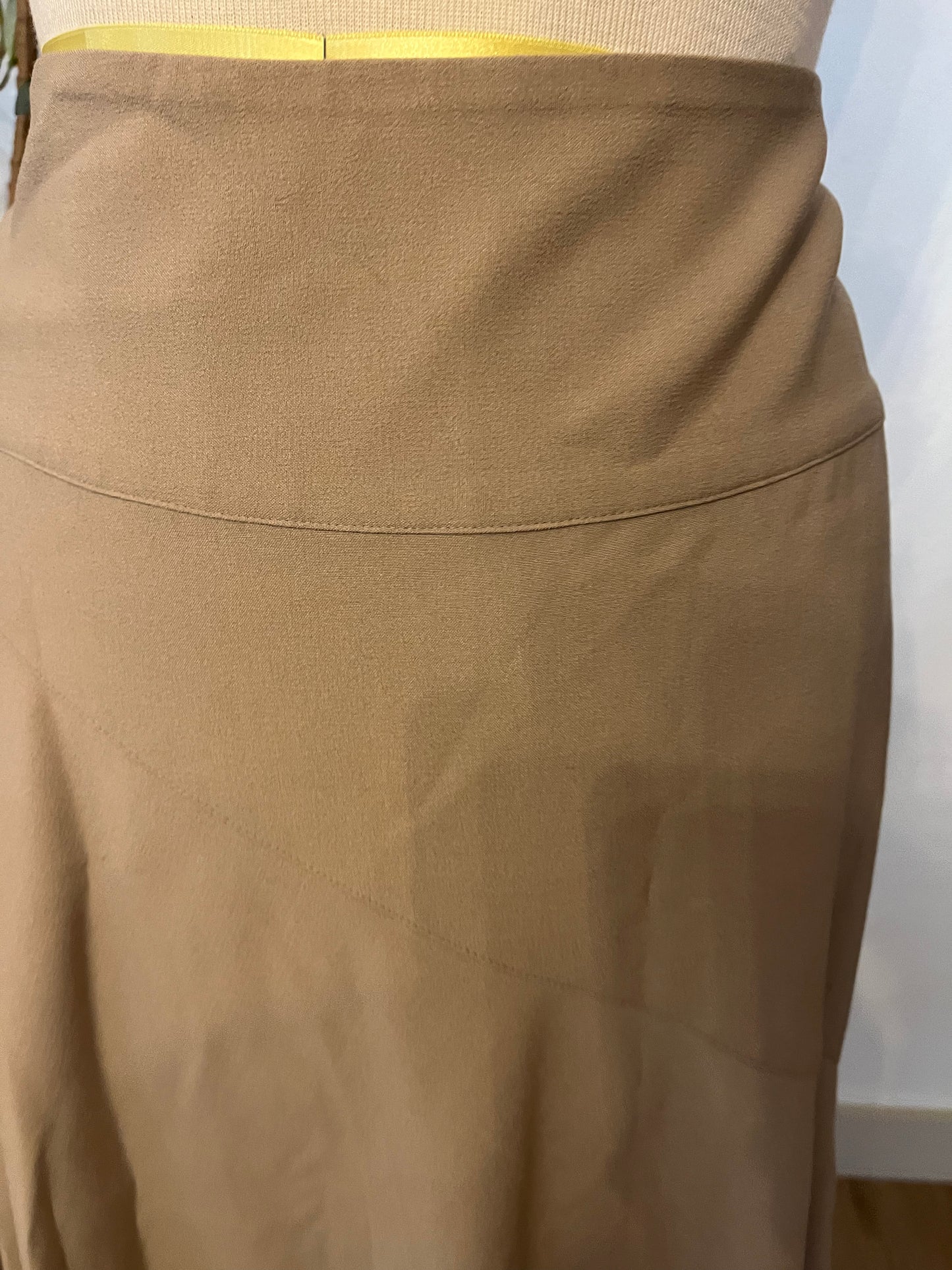 Christopher & Banks Tan Maxi Skirt