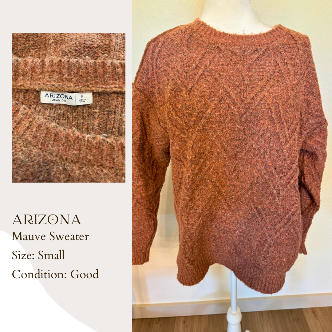 Arizona Mauve Sweater