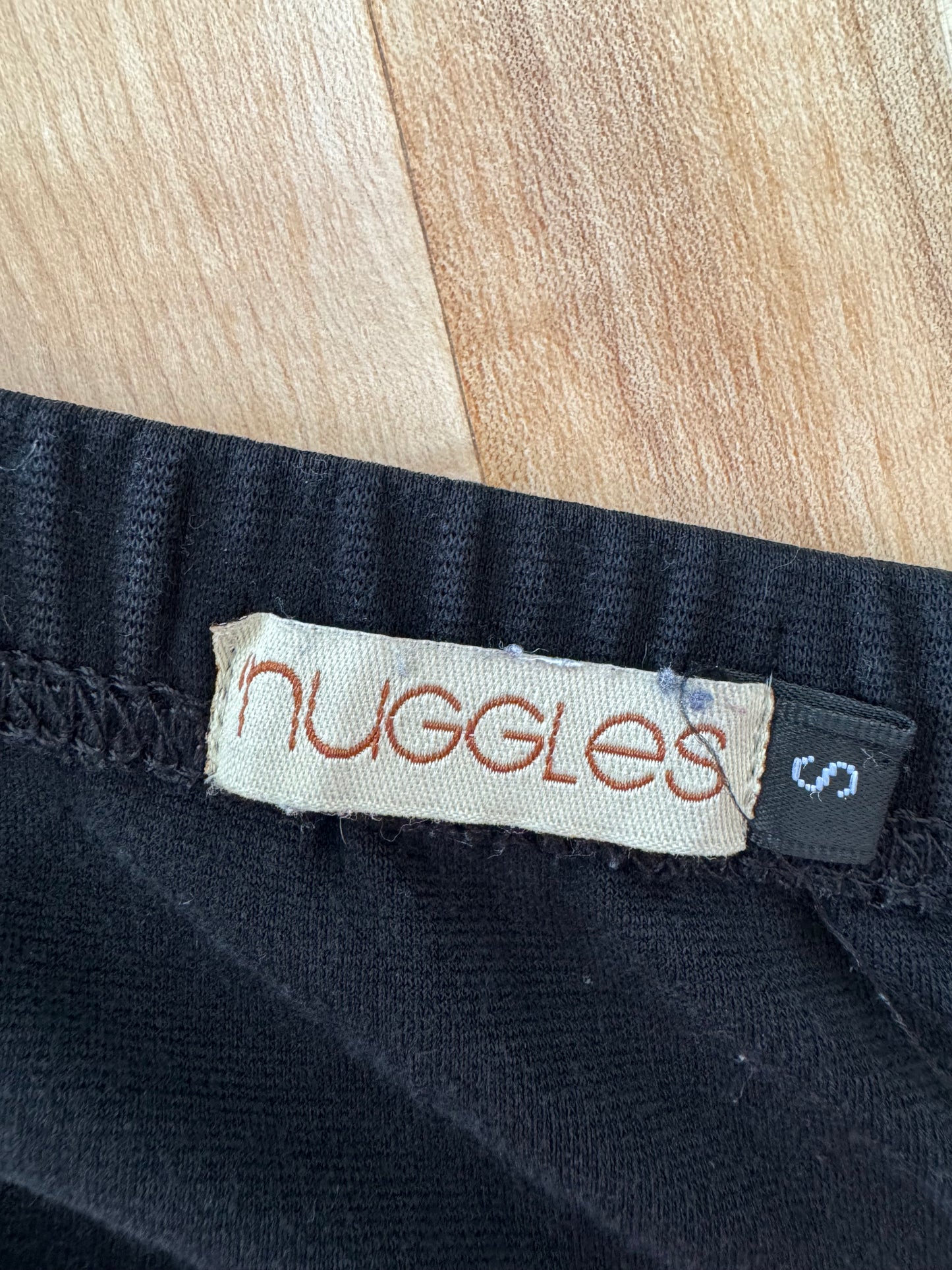 Nuggles Black Knit Skirt