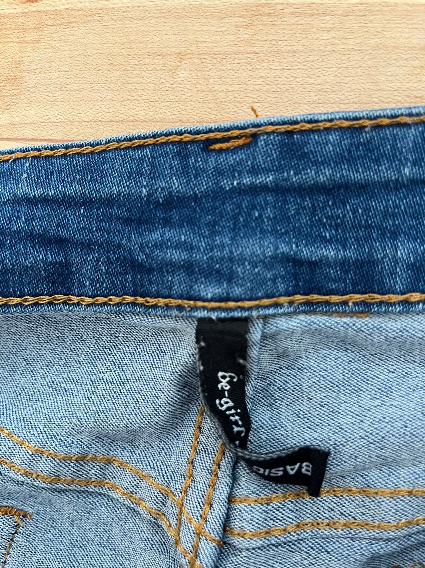 Be Girl Dark Stretchy Denim Skirt