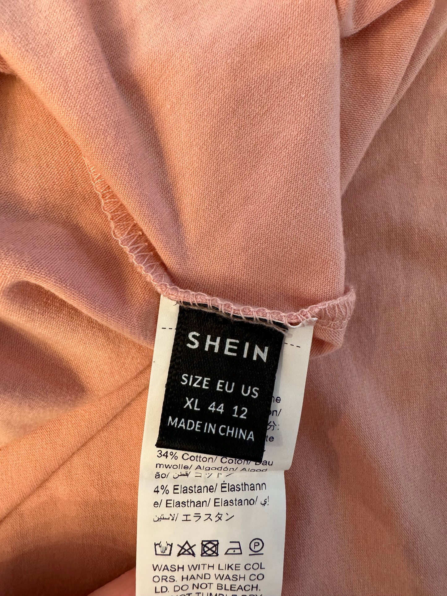 Shein Peach Maxi Dress