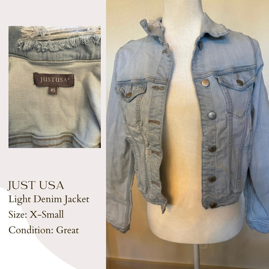 Just USA Light Denim Jacket