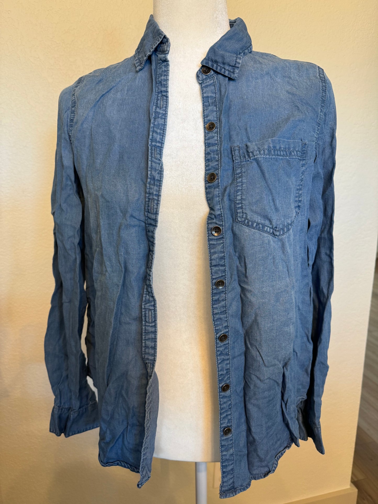 Maurice’s Denim Button Front Top