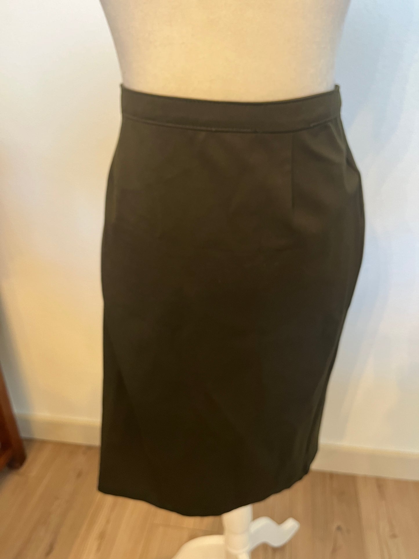 Be Girl Olive Green Pencil Skirt