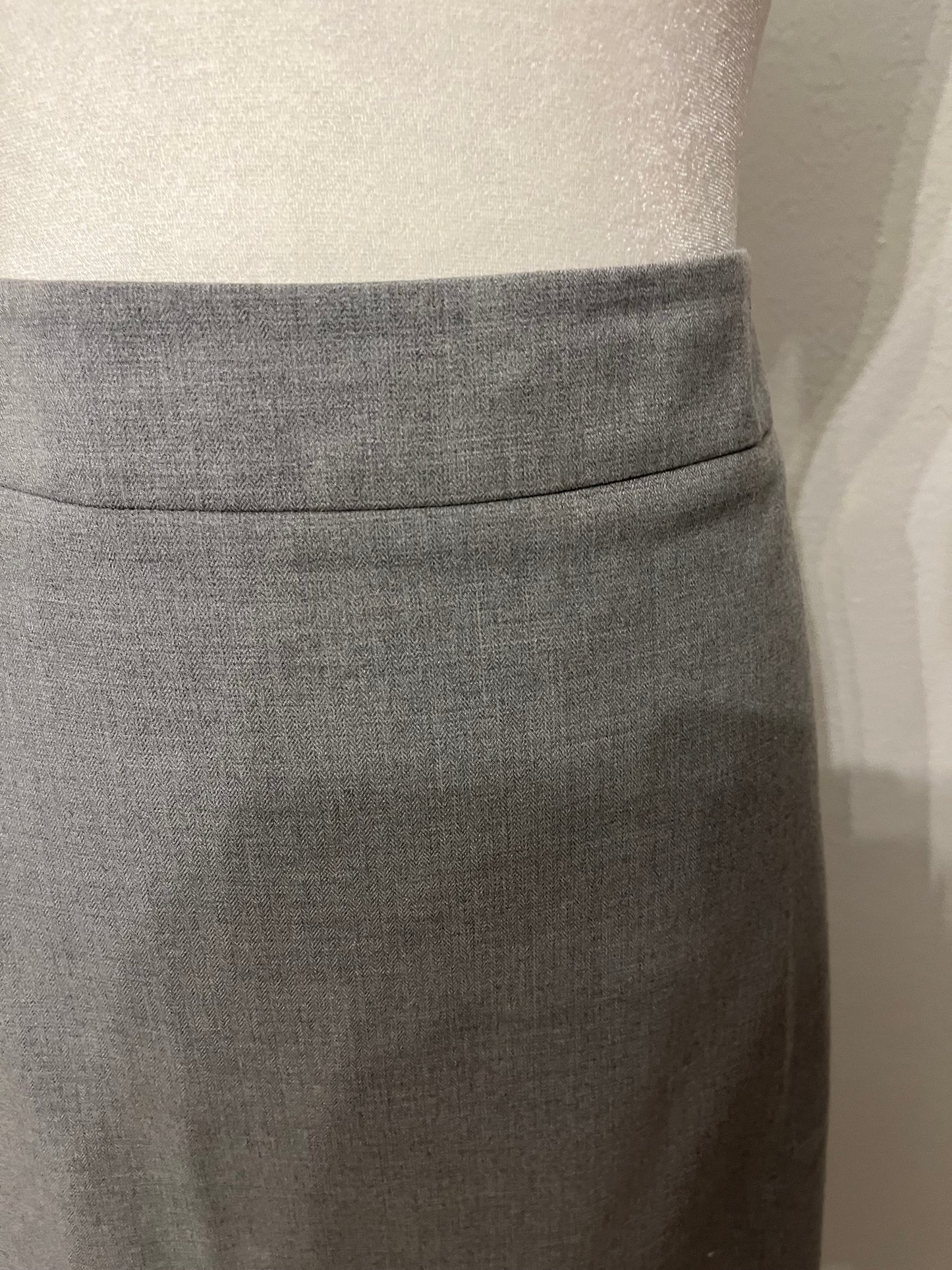 Ann Taylor Gray Pencil Skirt