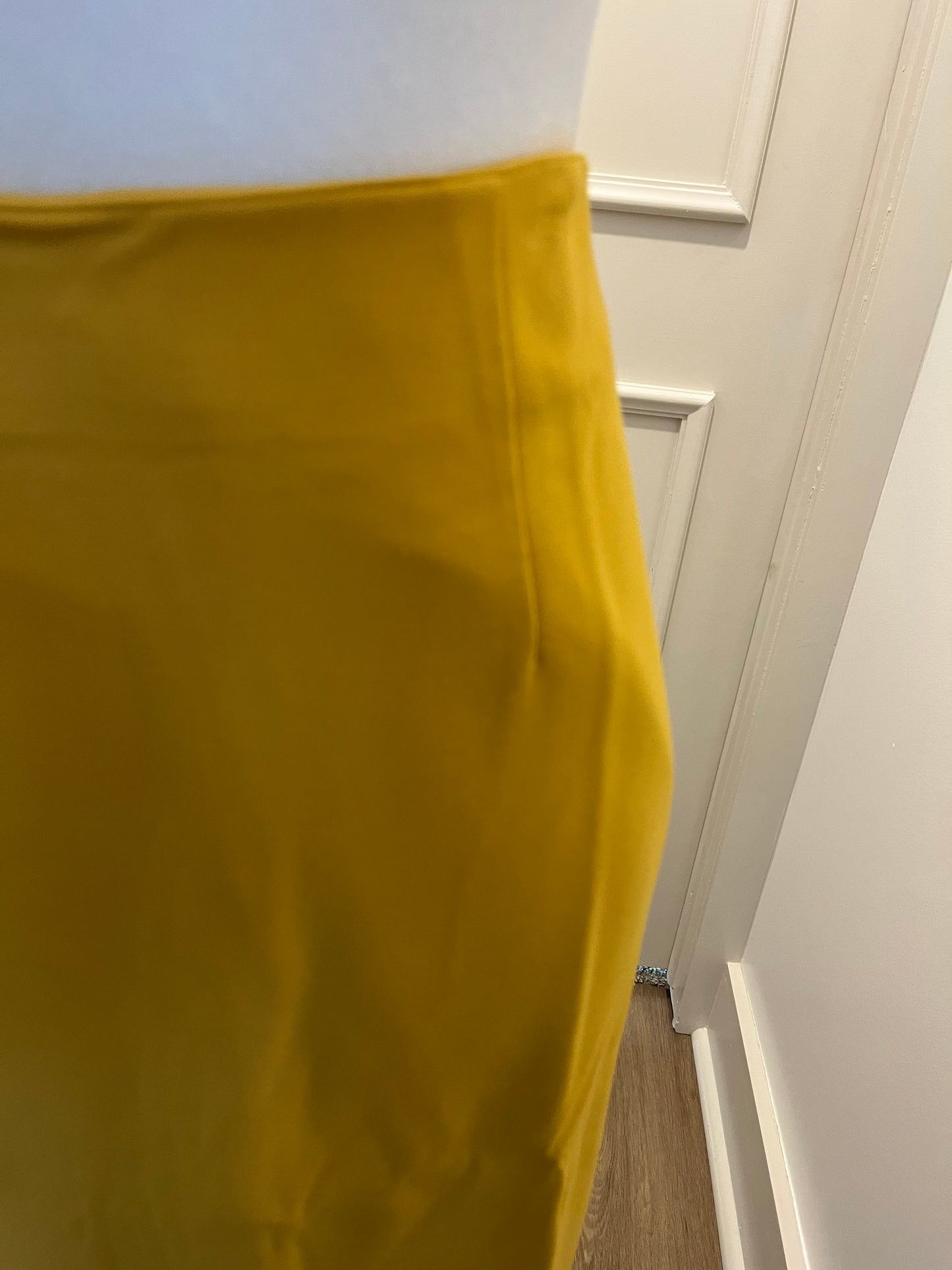 Dainty Jewells Mustard Pencil Skirt