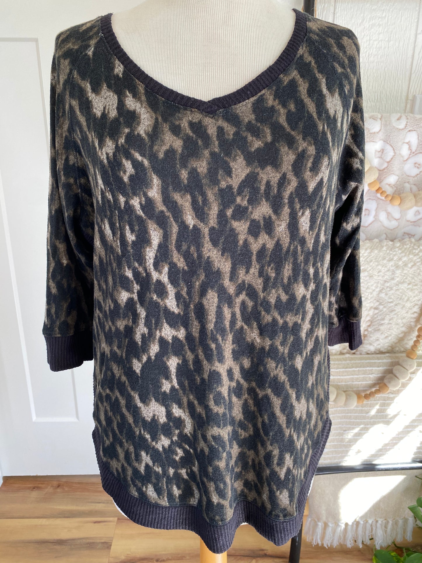 Maurices Leopard Top