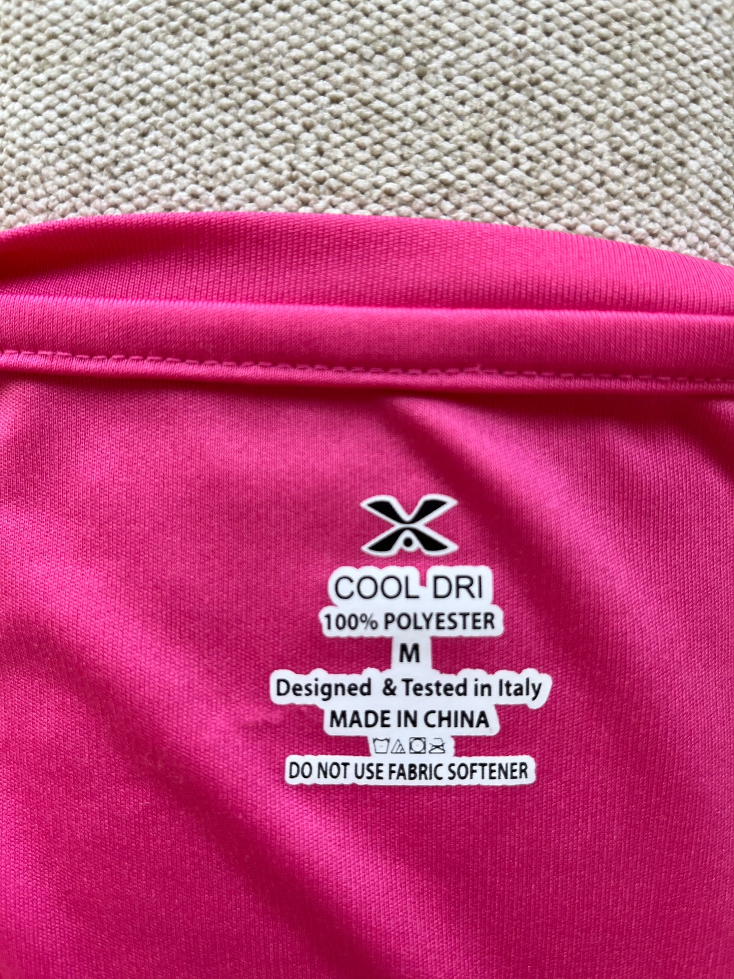 Cool Dri Pink Athletic Top