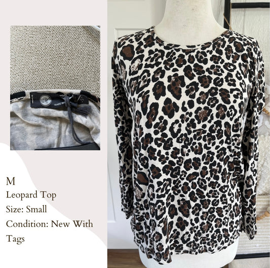 M Leopard Top