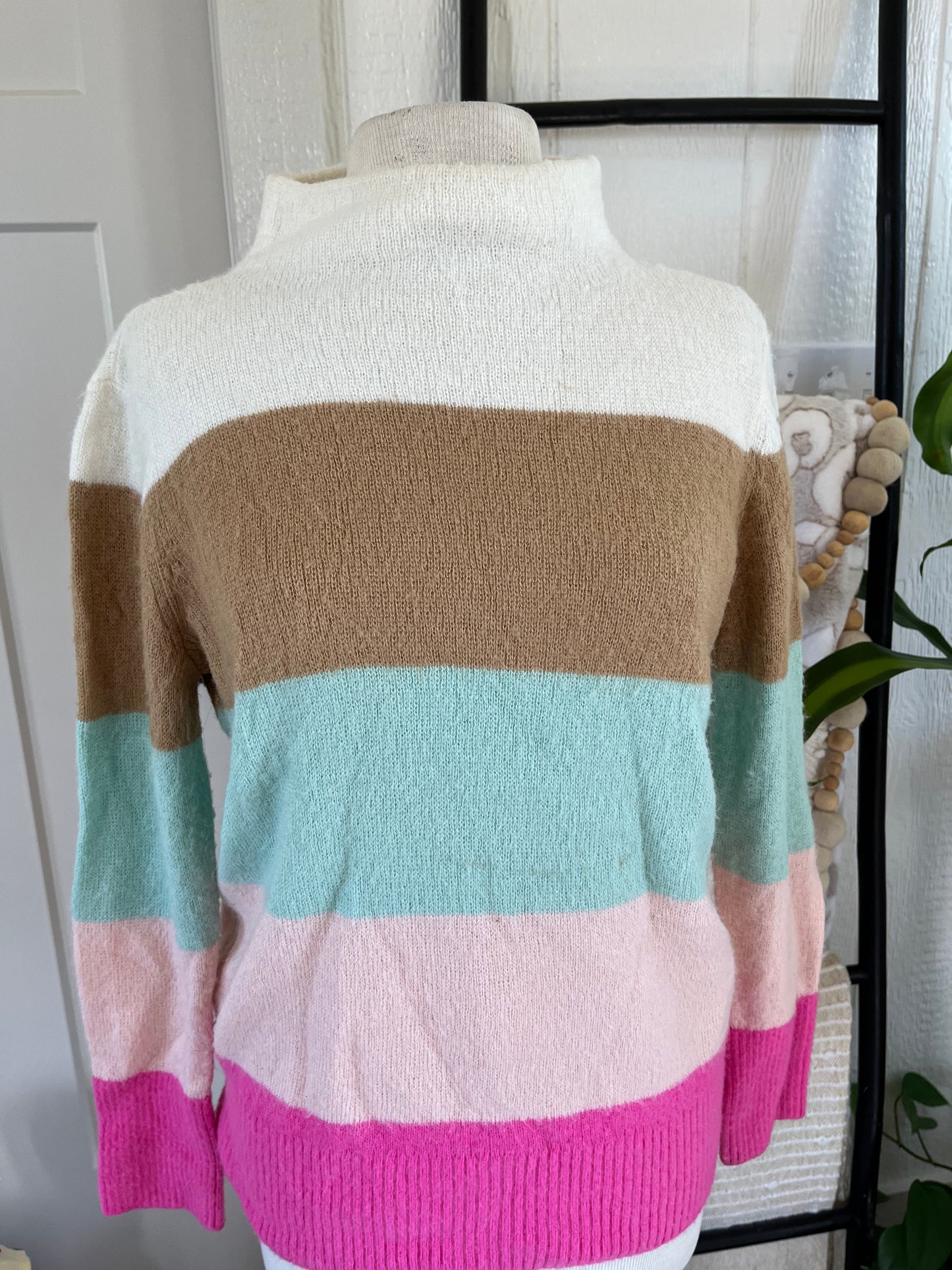 Lou & Grey Color Block Sweater