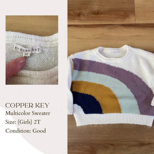 Copper Key Multicolor Sweater