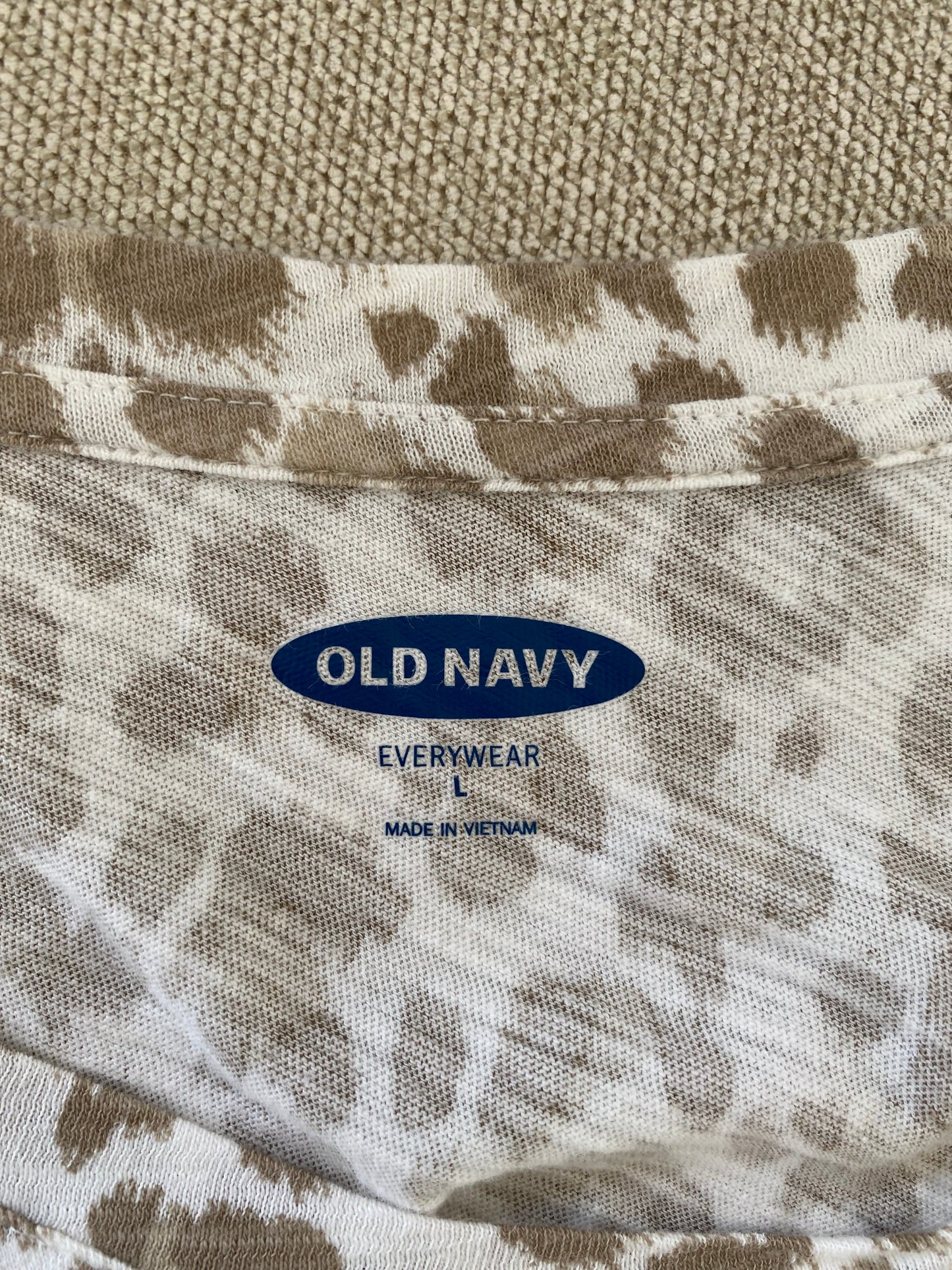 Old Navy Leopard Top