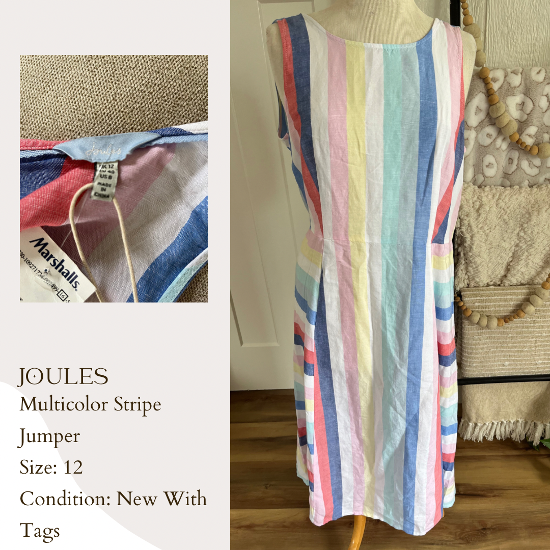 Joules Multicolor Stripe Jumper