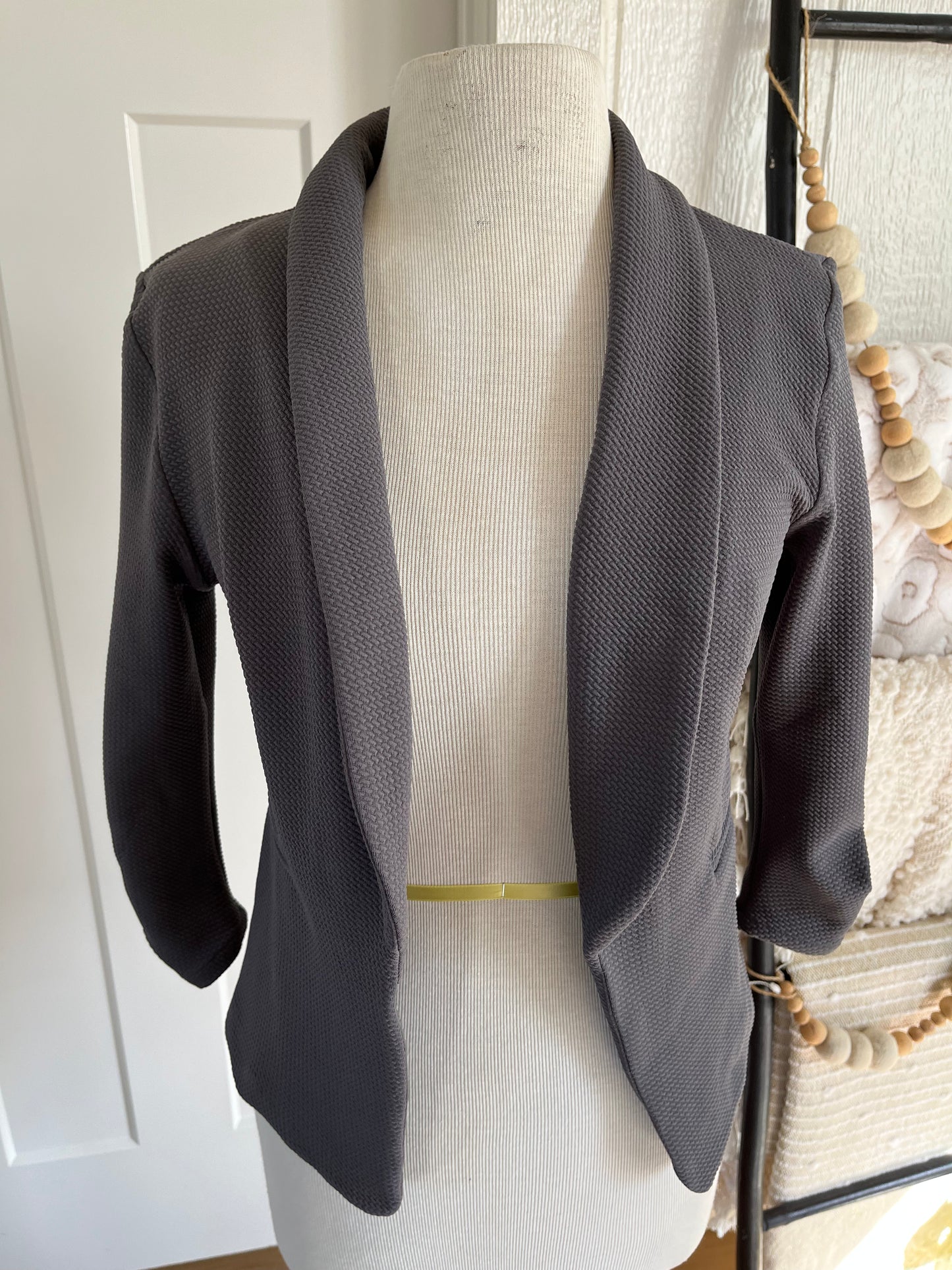 Maurices Gray Embossed Blazer