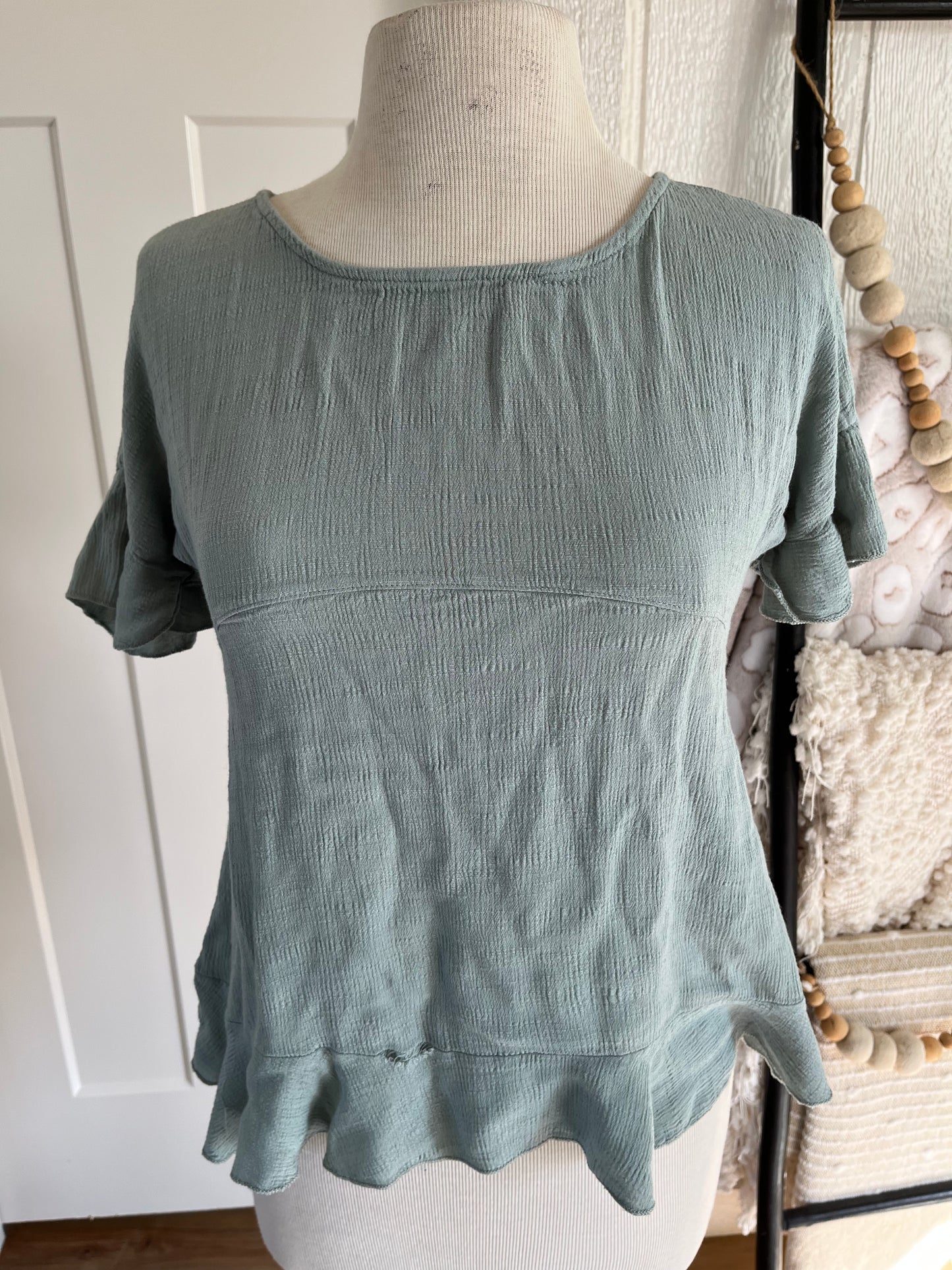 Hailey & Co Sage Green Tee