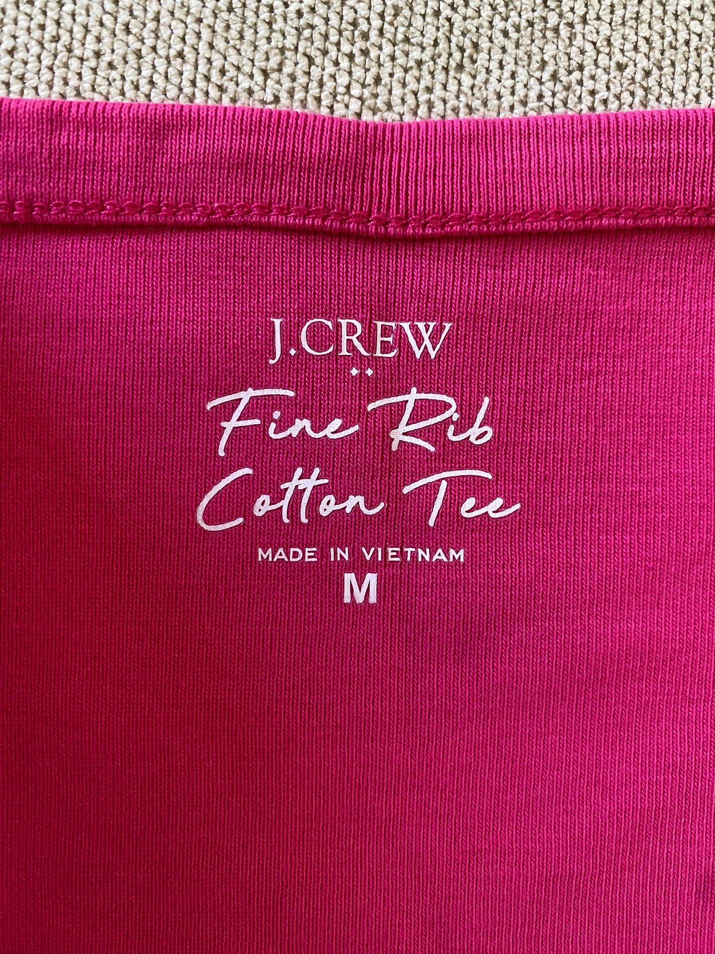 J. Crew Pink Tee