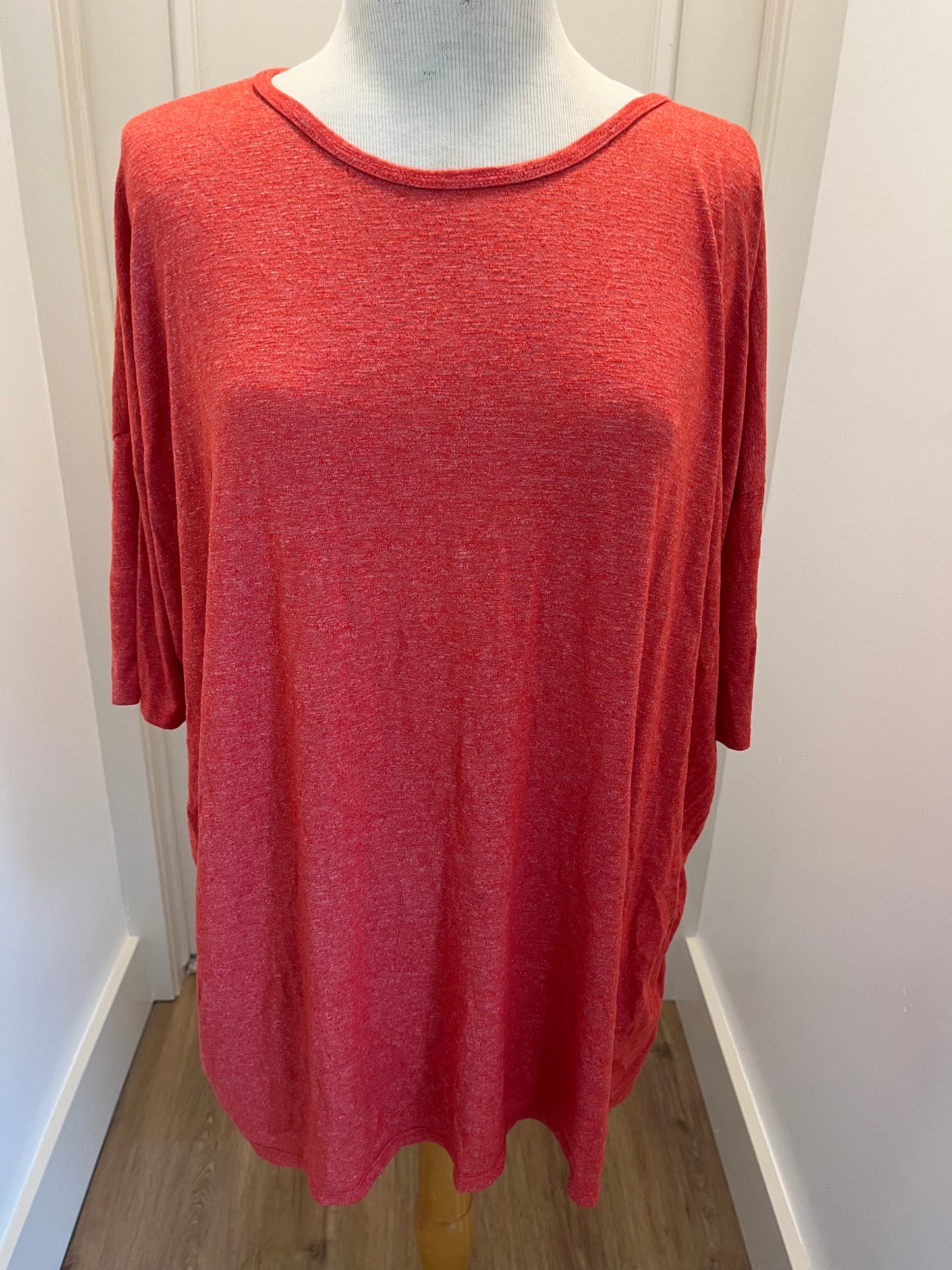 Lula Roe Peach Knit Top