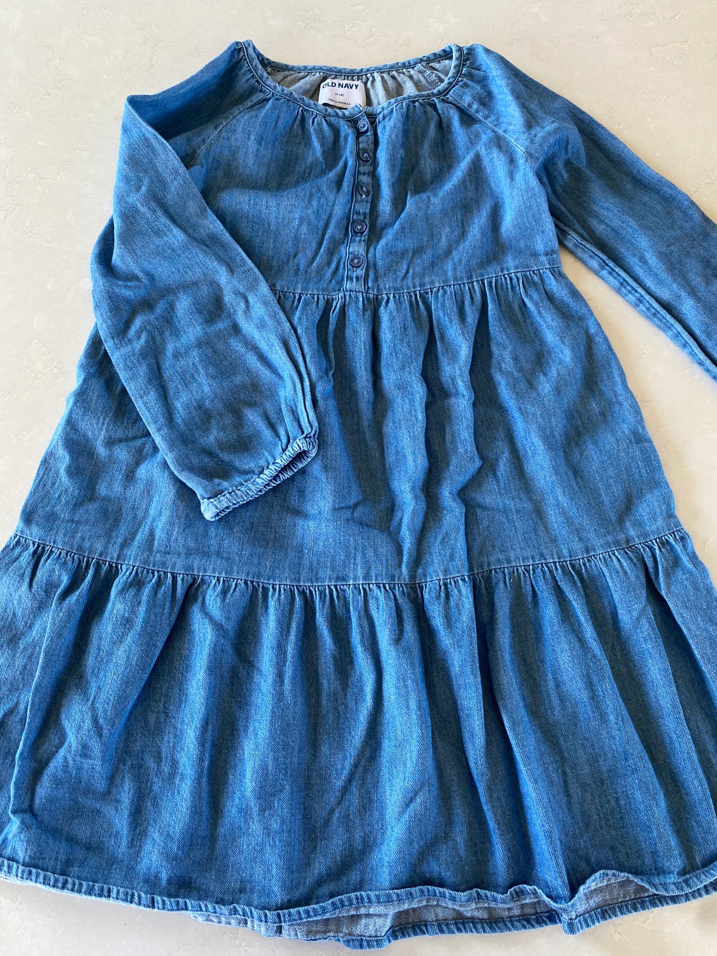 Old Navy Denim Layered Dress