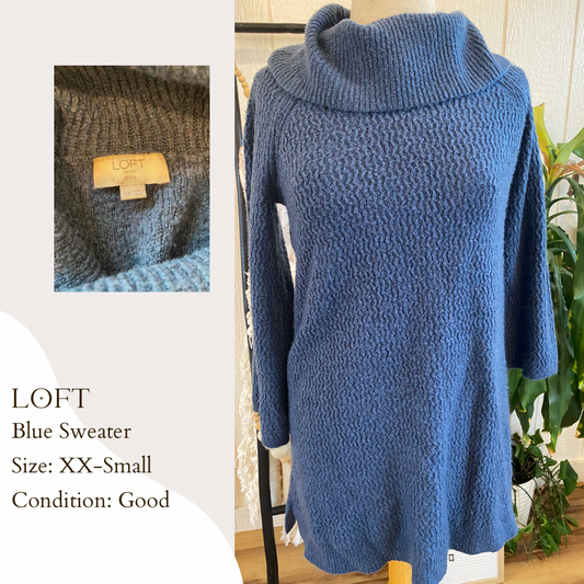 Loft Blue Sweater