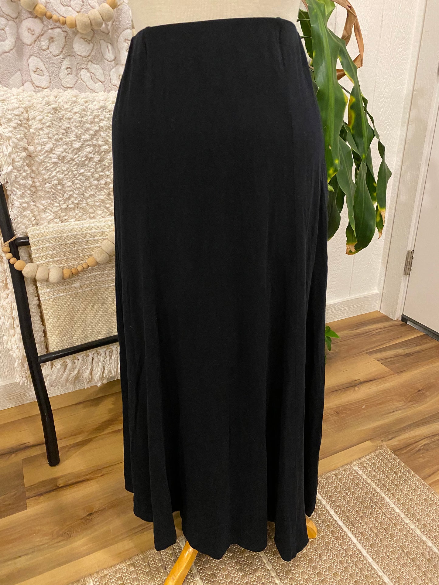 Chico’s Black Knit Maxi Skirt