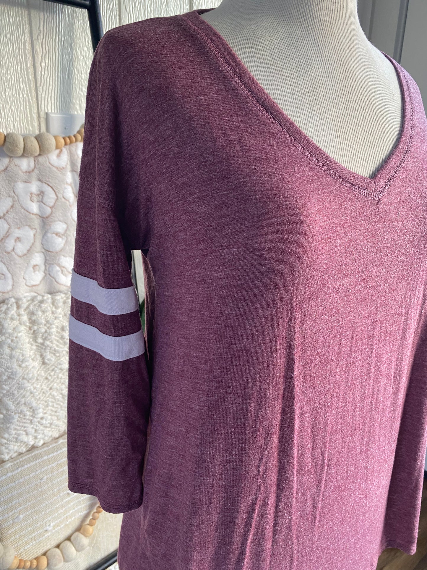 S.O. Burgundy Top