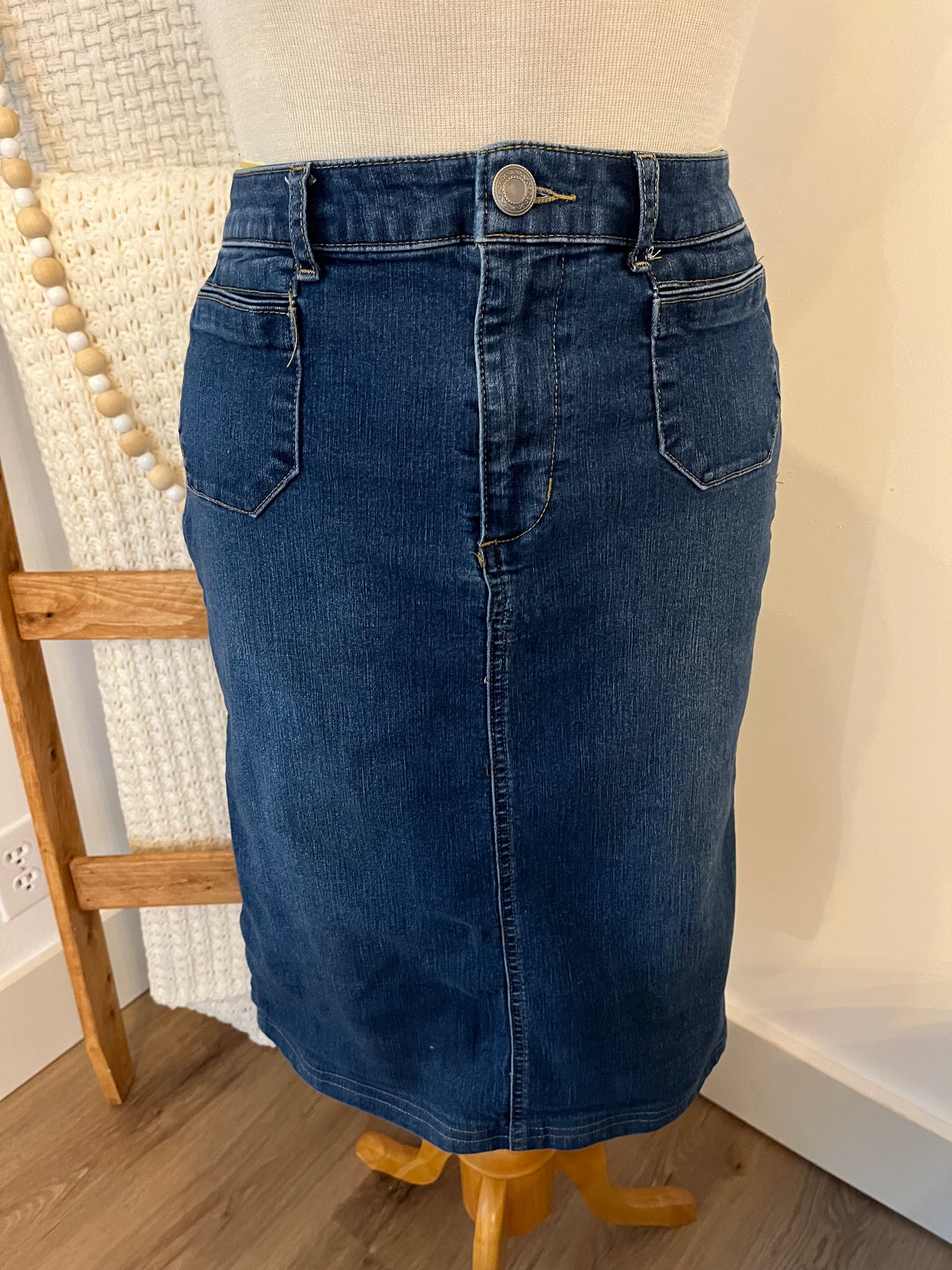 Christopher & Banks Denim Skirt