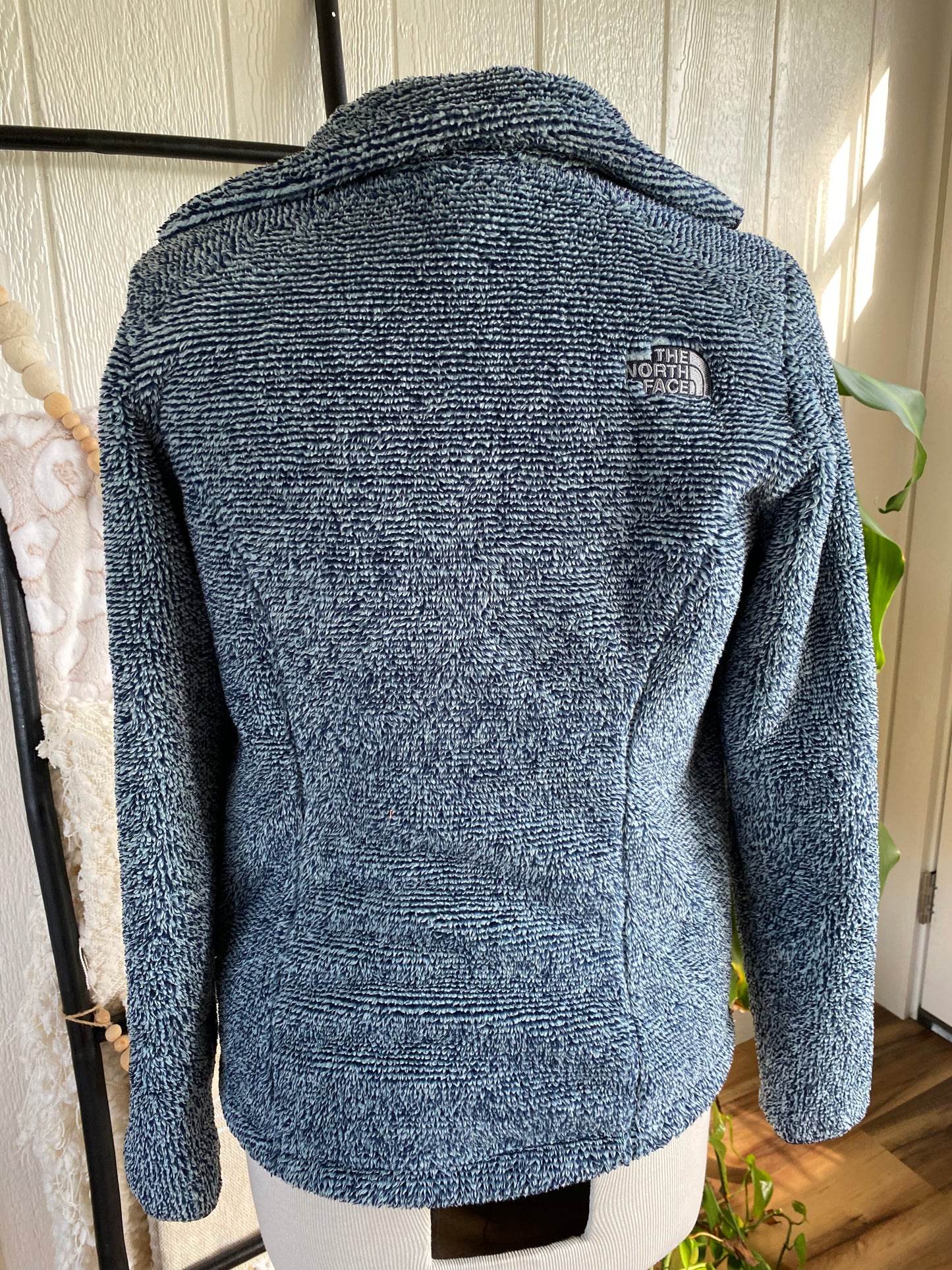 The North Face Navy and Light Blue Jacket