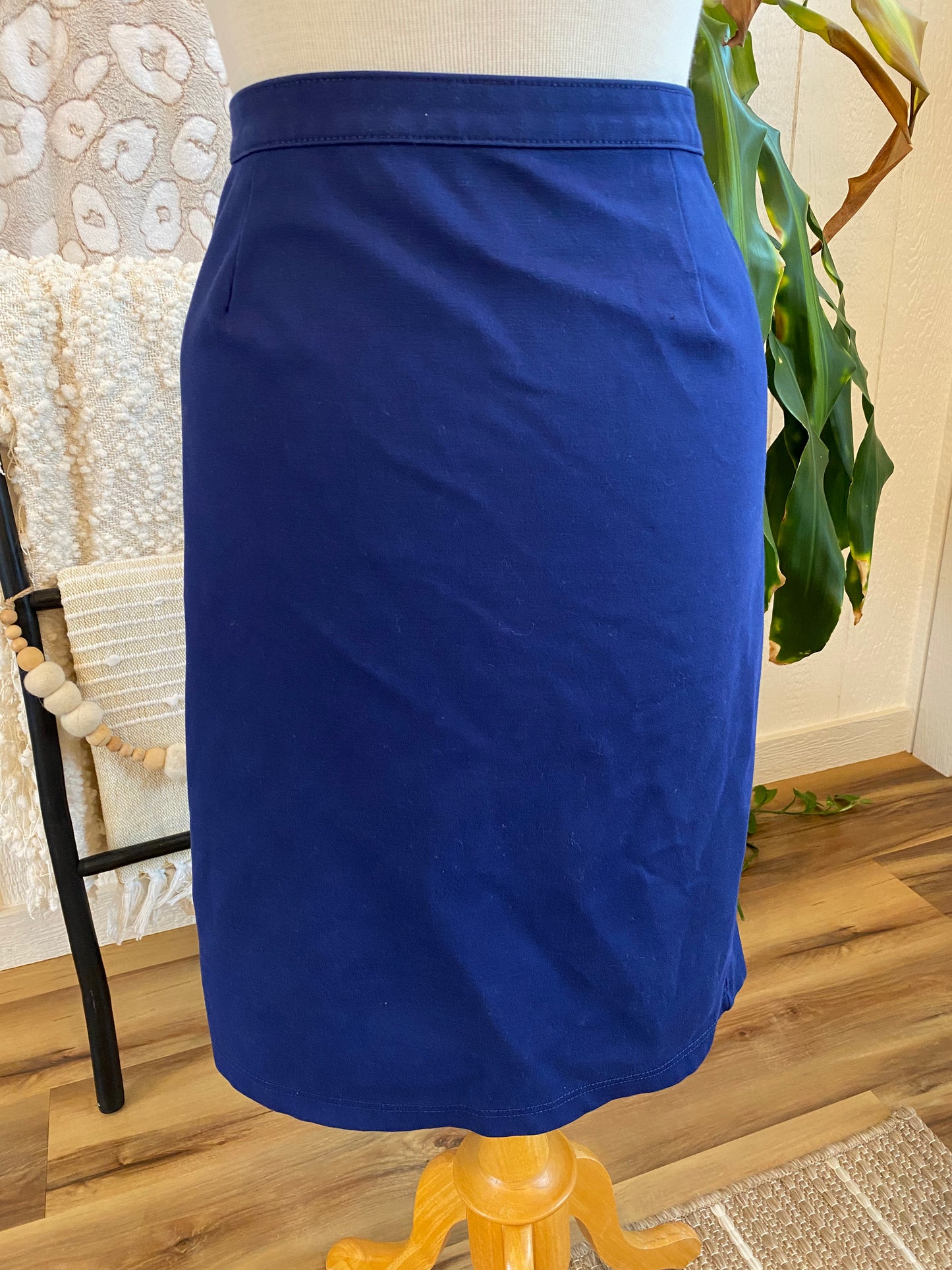 Be Girl Navy Pencil Skirt